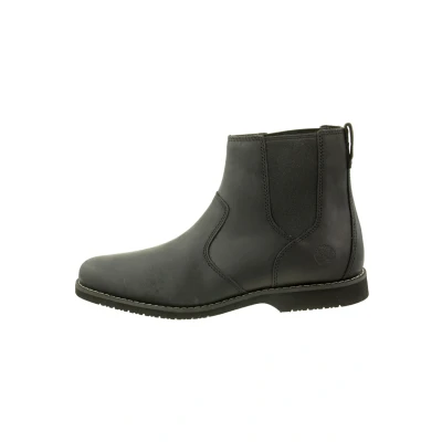 Abbildung von Timberland Herren Woodhull Chelsea Basic Stiefel, Black Full Grain, 43 EU