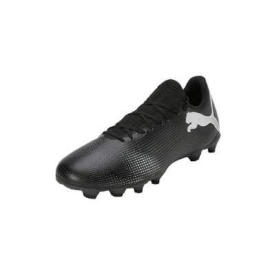 Abbildung von Puma Future 7 PLAY FG/AG Fußballschuh Nocken, Herren, Größe: 40.5, Black/white Schuhe