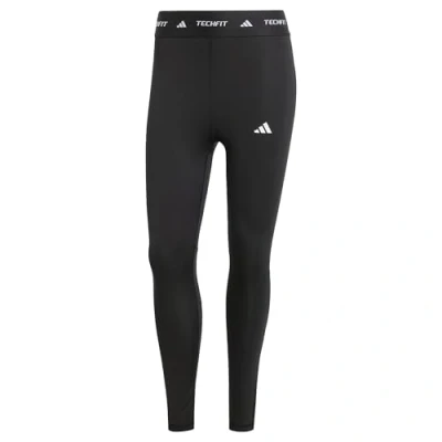 Abbildung von adidas Damen TECHFIT 7/8 Leggings, Black/White, XS