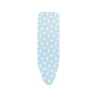 Abbildung von Brabantia Bügelbrettbezug A 110 x 30 cm Auflage Strapazierfähige 2 mm Schaumstoffschicht 100% Baumwolle Für Bügeleisen &amp; Dampfbügeleisen Schnurbindung Stretch System Fresh Breeze