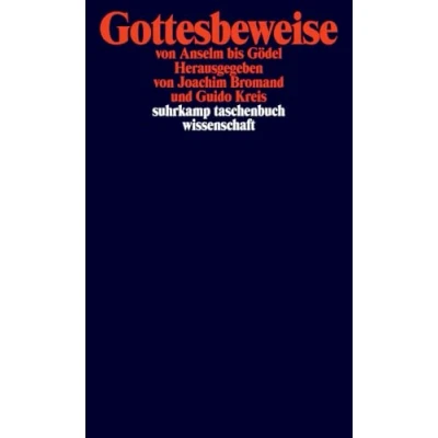 Abbildung von Gottesbeweise: von Anselm bis Gödel (suhrkamp taschenbuch wissenschaft)