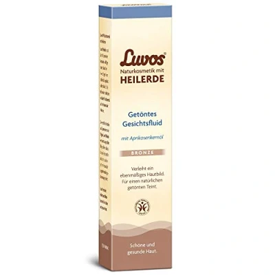 Abbildung von Luvos Naturkosmetik getöntes Gesichtsfluid bronze