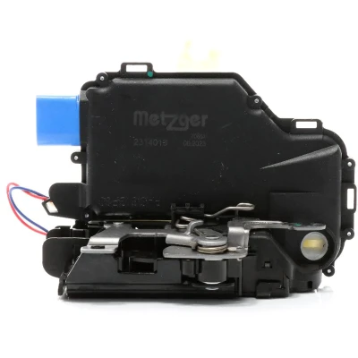 Abbildung von METZGER 2314013 Türschloß mit Zentralverriegelung, Fernbedienung, Doppelverriegelung vorne links VOLKSWAGEN: Polo IV Hatchback