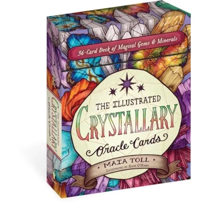 Abbildung von The Illustrated Crystallary Oracle Cards: 36 Card Deck of Magical Gems &amp; Minerals (Wild Wisdom)