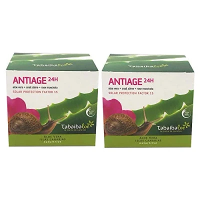 Abbildung von Aging creme gesicht regeneriende 24h 100 ml Tabaibaloe x 2 Einheiten