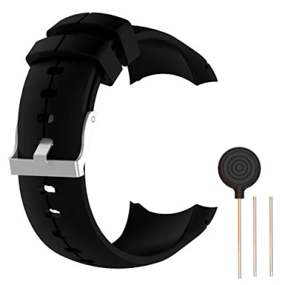 Abbildung von Waekethy Armband für Suunto Spartan Ultra, Weich Silikon Armbänder Einstellbar Sport Ersatzarmband Kompatibel mit Ultra Frauen Männer