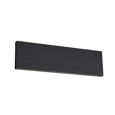Abbildung von Trio Leuchten LED Wandleuchte Concha 225172942, Metall Schwarz matt, inkl. 2x 6 Watt LED, Switch Dimmer, Anthrazit