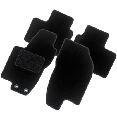 Abbildung von AutoStyle TM MT532 Fußmattensatz Textil vorne und hinten 4 schwarz
