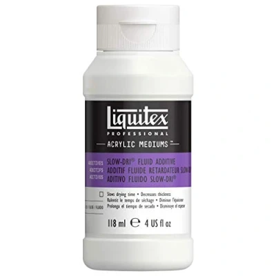 Abbildung von Liquitex 126704 Professional Slow Dri Gel Trocknungsverzögerer für Acrylfarben, Retarder, Trocknungszeit um ca. 30 % erhöht, Archivqualität 118ml Flasche