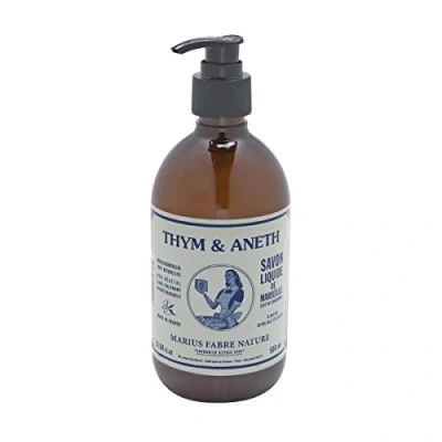 Abbildung von Marius Fabre Flüssigseife Marseille, Thymian und Dill, Pumpe, 500 ml