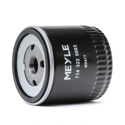 Abbildung von MEYLE 714 322 0003 Ölfilter M22x1,5 ORIGINAL Quality mit einem Rücklaufsperrventil Anschraubfilter FORD: Focus Mk1 Hatchback, Transit Connect Van