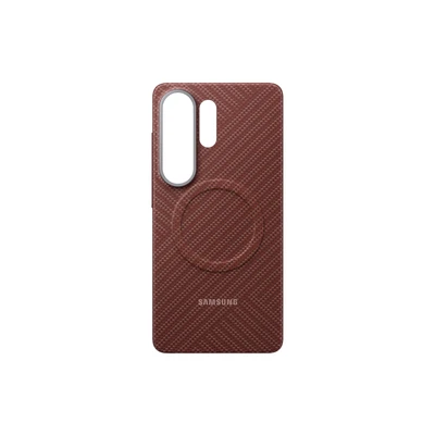 Abbildung von Samsung Carbon Backcover Rot Magnetisch Galaxy S26 Ultra