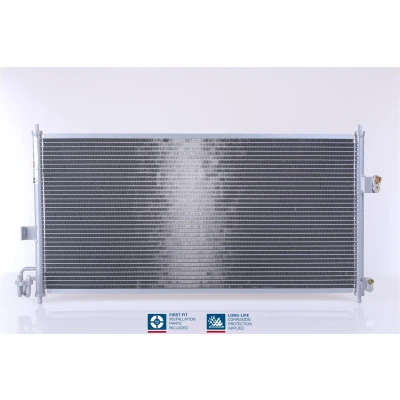 Abbildung von NISSENS 94889 Klimakondensator ohne Trockner Aluminium 690 R 134a NISSAN: Almera Tino