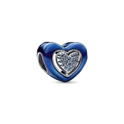Abbildung von Pandora Moments Damen Charm Blau/Silber 792750C01