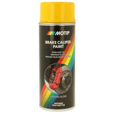 Abbildung von MOTIP 04097 Bremssattellack 400 Kompakt 44840 blau hochglänzend 400ml gelb