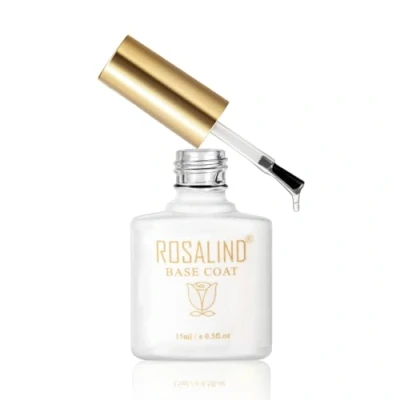 Abbildung von ROSALIND Base Coat Unterlack UV LED Gellack Gel Nagellack Nail Polish 15ml für Nägel Salon &amp; Home Nageldesign Set