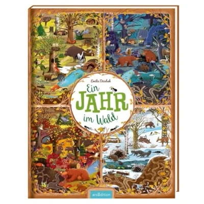 Abbildung von Ein Jahr im Wald: Bilderbuch Tiere und Jahreszeiten Wald, ab 3 Jahren