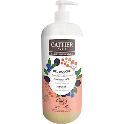 Abbildung von Cattier Duschgel ohne Sulfat, Duft Waldfrüchte, 1 l