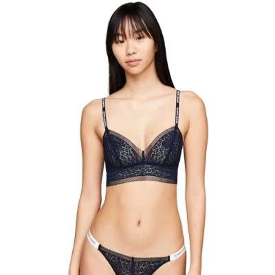 Abbildung von Tommy Jeans Heritage Bustier, Damen, Größe: Medium, Dark night navy