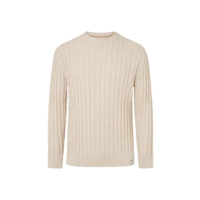 Abbildung von Pepe Jeans Charlie Strickpullover, Herren, Größe: Small, Off white