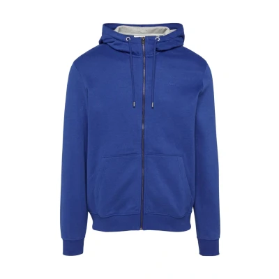 Abbildung von s.Oliver MIT Kapuze UND LOGO Sweatjacke, Herren, Größe: Large, Ozeanblau