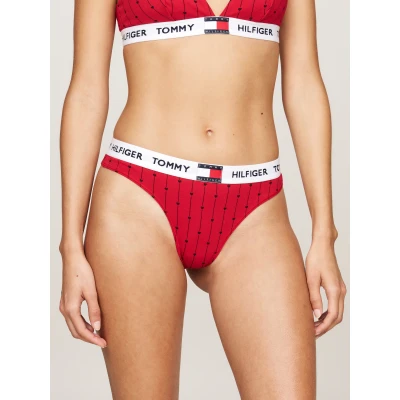Abbildung von Tommy Hilfiger Classic Thong String, Damen, Größe: 34, Red