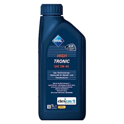 Abbildung von Aral Hightronic 5W 40 1l Motoröl 15F47B VOLKSWAGEN: Golf 4, 5, 7, MERCEDES BENZ: E Class Saloon, C A Class, AUDI: A6 C6 Avant