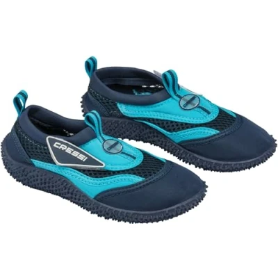 Abbildung von Cressi Coral Jr Kinder Badeschuhe für Pool und Strand, Mehrfarbig (Rosa/Weiß), 34 EU
