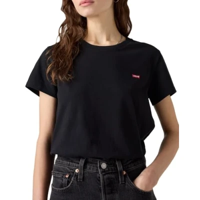 Abbildung von Levi&#039;s Perfect TEE Tshirt print, Damen, Größe: Small, Tessa stripe anise f
