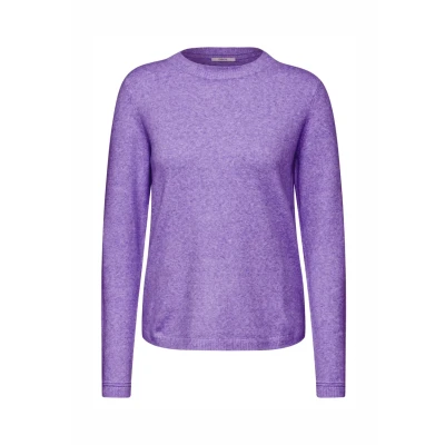 Abbildung von Cecil Strickpullover, Damen, Größe: XL, Lila