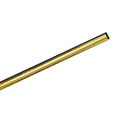 Abbildung von Ettore 45,7 cm Messing Kanal W/Gummi (1144)