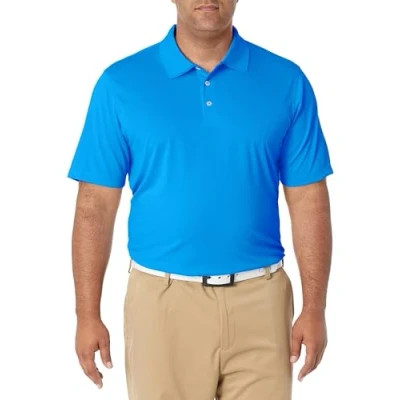 Abbildung von Amazon Essentials Herren Golf Polo Shirt, Schnell Trocknend, Normale Passform, Königsblau, L