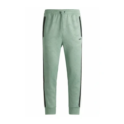 Abbildung von BOSS Jogginghose, Herren, Größe: Medium, Open green seventeen