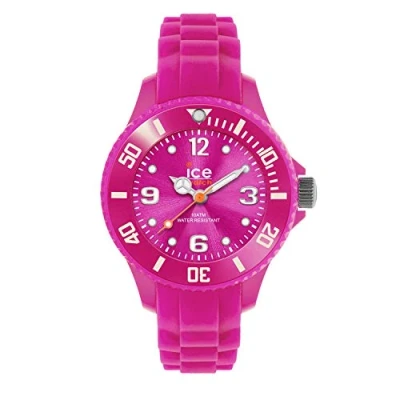Abbildung von ICE Watch forever Neon pink Rosa Damenuhr mit Silikonarmband 001463 (Extra small)
