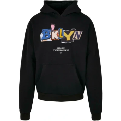 Abbildung von Upscale by Mister Tee Brklyn Kapuzenpullover, Herren, Größe: Large, Black