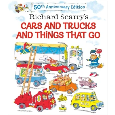 Abbildung von Richard Scarry&#039;s Cars and Trucks Things That Go: 50th Anniversary Edition