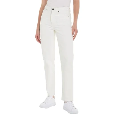 Abbildung von Tommy Hilfiger Classic Jeans Straight Leg, Damen, Größe: 30x30, Ecru