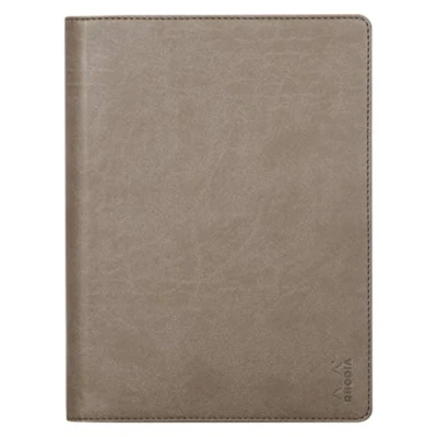 Abbildung von Rhodia 216002C Mappe für Block oder Notizheft Rhodiarama N16, DIN A5 (14,8x21 cm) 17,5x23,5 cm, elegant und praktisch, Maulwurfsgrau, 1 Stück