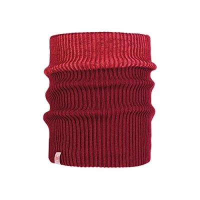 Abbildung von Buff Kids Audny Jnr Halswärmer, gestrickt, Weinrot, Einheitsgröße