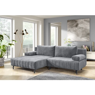 Abbildung von exxpo - sofa fashion Ecksofa "Cambria, B/T: 262/171 cm, hochbeiniges, modernes Design" inkl. Bettfunktion und Bettkasten, 15 cm bodenfrei, L-Form