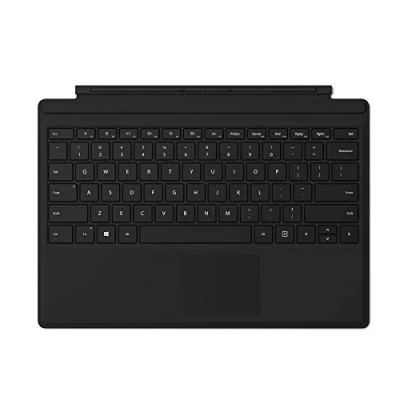 Abbildung von Microsoft Surface Pro Type Cover (für 4 7) (QWERTY Italienisch) Schwarz (Generalüberholt)