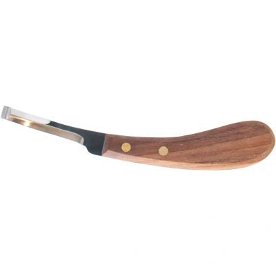 Abbildung von Kerbl Hufmesser mit Holzgriff, Doppelt