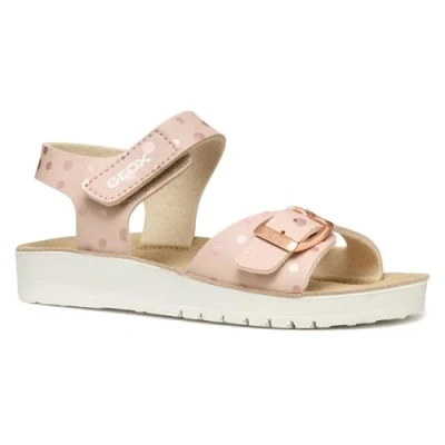 Abbildung von Geox Costarei Riemensandalette für Kinder, Größe: 35, Light rose Schuhe