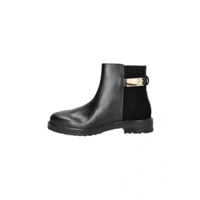 Abbildung von Tommy Hilfiger LOGO Chelsea Stiefelette, Damen, Größe: 37, Black Schuhe