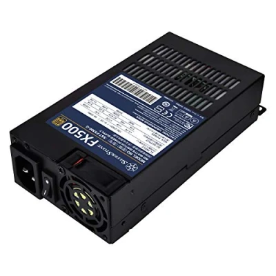 Abbildung von Silverstone SST FX500 G Flex Serie, 500W 80 Plus Gold geäuscharmes PC Netzteil mit 40mm Lüfter