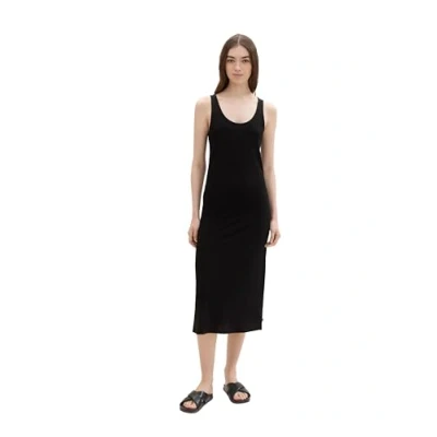 Abbildung von TOM Tailor Denim Strandaccessoire, Damen, Größe: Medium, Deep black