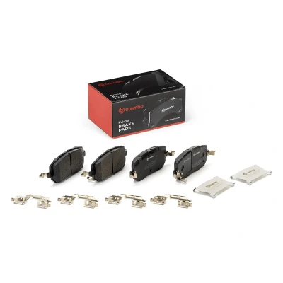 Abbildung von BREMBO P 49 067 Bremsbelagsatz mit akustischer Verschleißwarnung ohne Zubehör MAZDA: MX 30