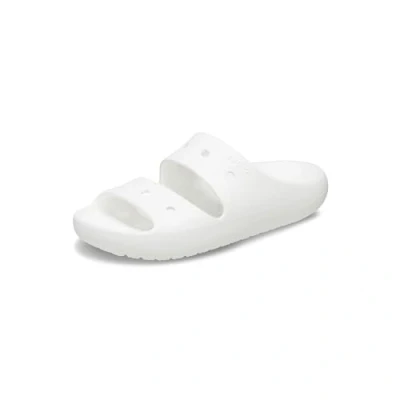 Abbildung von Crocs Unisex Erwachsene Classic Sandal v2 Sandalen, White, 46/47 EU