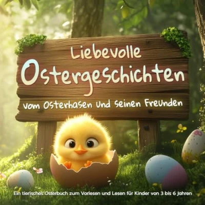 Abbildung von Liebevolle Ostergeschichten vom Osterhasen und seinen Freunden: Ein tierisches Osterbuch zum Vorlesen Lesen für Kinder von 3 bis 6 Jahren
