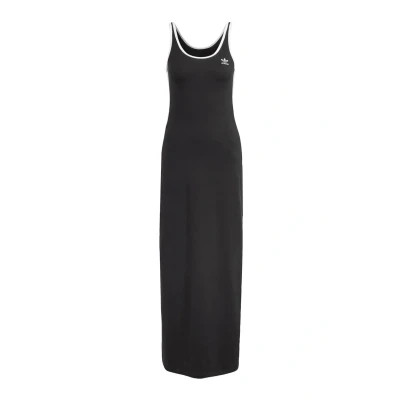 Abbildung von adidas Originals 3S TANK Jerseykleid Black white, Damen, Größe: 30/32 (XS), white